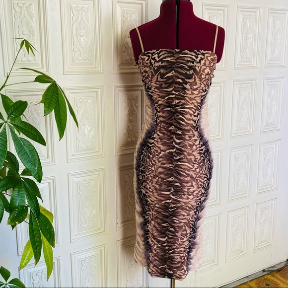 AFRM Amara Ruched Cocktail Dress. Small. - Picture 3 of 11